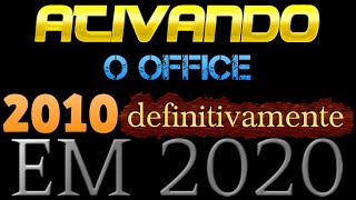 ativando o office 2010 definitivo [upl. by Naejeillib655]