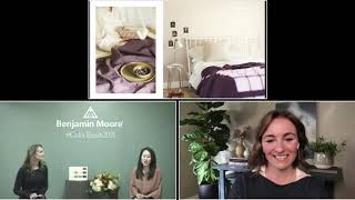 Color Trends 2021 Virtual Event I Benjamin Moore [upl. by Eipper]