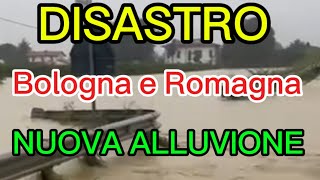 METEO  ALLAGATA BOLOGNA NELLA NOTTE ESONDAZIONI IN ROMAGNA NUOVA ALLUVIONE [upl. by Tewfik]