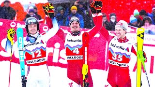 FIS Alpine Ski World Cup  Mens Slalom RUN 2  Adelboden SUI  2024 [upl. by Higgs52]