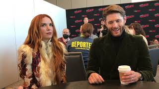 Interview with Jensen and Danneel Ackles of The Winchesters [upl. by Channing]