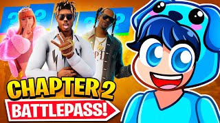 Fortnite CHAPTER 2 REMIX is HERE NEW BATTLE PASS Snoop Dogg Ice Spice Juice Wrld [upl. by Derry]