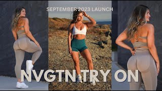 NVGTN SEAMLESS SEPTEMBER TRY ON  DETAILED REVIEW NEW STYLES SCRUNCH COMPARISONS [upl. by Lowndes]