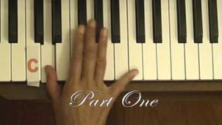 Greensleeves Piano Tutorial R1 [upl. by Aiem633]