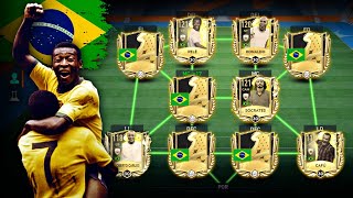 😍 ¡PLANTILLA SOÑADA EL MEJOR BRASIL DE LA HISTORIA EN FIFA MOBILE 🇧🇷 [upl. by Cozza796]