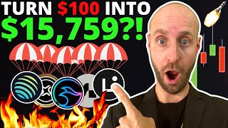 🔥TOP 5 BIGGEST CRYPTO AIRDROPS MAKE 15K IN 2024 LAST CHANCE [upl. by Sosna]