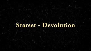 Starset  Devolution Lyrics Video [upl. by Annohsed]