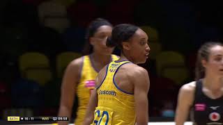 Highlights  Team Bath Netball 4137 Wasps  VNSL 2021 [upl. by Ydal860]