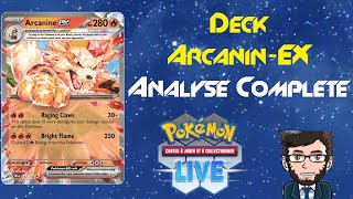 Analyse complète 118 du deck Arcanin EX sur Pokémon TCG Live [upl. by Sik450]