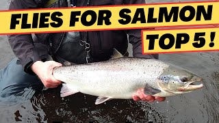 Top 5 Flies For Salmon Fishing And Why [upl. by Aklog]