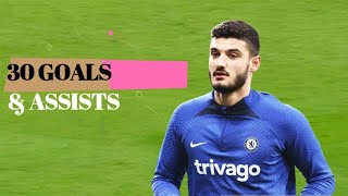 Armando Broja  All Goals amp Assists [upl. by Rolecnahc]