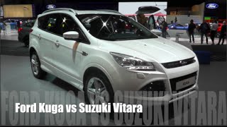 Ford Kuga 2015 vs Suzuki Vitara 2015 [upl. by Trinatte575]