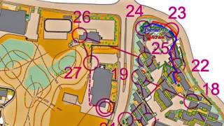 Ranchlands WOC 2019 Sprint Simulation Orienteering Canada [upl. by Ased]