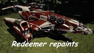 Star Citizen Redeemer planetside repaints [upl. by Gaye73]