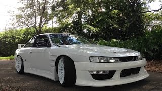 LS1 Engine Swap 240sx S14 Part 1 Flying Wheels [upl. by Cardon]