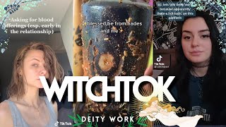 Witchtok Compilation  Deity Work Part 2🎊🔮🦋 [upl. by Anivram]