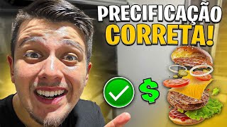 COMO PRECIFICAR CORRETAMENTE HAMBURGUERIA DELIVERY E IFOOD [upl. by Les]