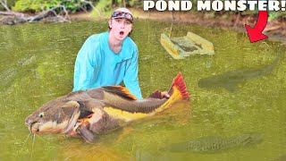 I Finally CAUGHT the POND MONSTER [upl. by Mansfield]