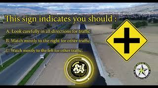 Learn about road signs to pass your driving test easily [upl. by Elfstan]