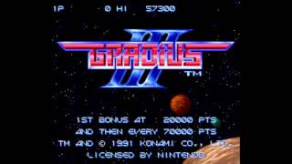 Gradius III Intro SNES Introduction [upl. by Halilahk]