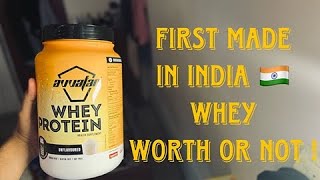 UNFLAVOURED WHEY PROTEIN  AVVATAR BLENDWHEY PROTEIN REVIEW  AVVATAR PROTEIN POWDER [upl. by Brig278]