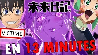 Mirai Nikki EN 13 MINUTES  RE TAKE [upl. by Esiuqram27]