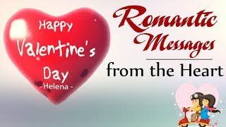 Valentines Day  Best Sweet Love Messages for your Lover [upl. by Gyatt]