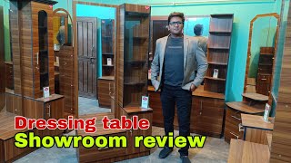 Dressing table showroom review with new model dressing table price and details  Ovi Life Okay [upl. by Aliac]