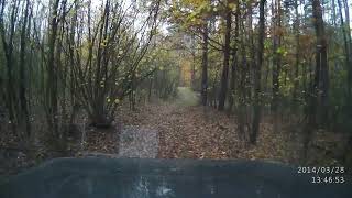 10102020 year part 1  Offroad  driving on forest roads fields meadows of Belarus [upl. by Uile]