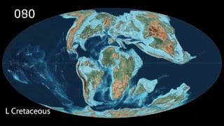 PlateTectonics amp Ice Ages  Scotese Animation 022116a [upl. by Anitnatsnok]