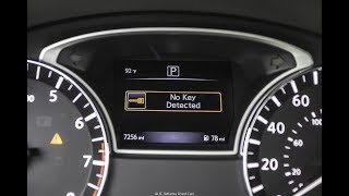 NISSAN INFINITI NO KEY DETECTED INCORRECT KEY DETECTED INVALID KEY ID EASY AND FAST FIX [upl. by Dukey]