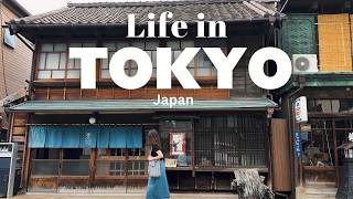 Life in Tokyo Japan  Tokyo neighbourhood tours  Cafe hopping Local shops  Japan VLOG [upl. by Jimmie]