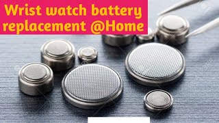 Wrist watch battery changingHome SR626SW Batteries Energizer 377376Wristwatch batteries [upl. by Ingunna764]