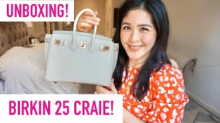 BIRKIN 25 CRAIE TOGO WITH TWILLY  Sam Loves [upl. by Gayelord]