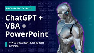 Create Beautiful PowerPoint Slides with ChatGPT  VBA Quick Tip [upl. by Halfon]