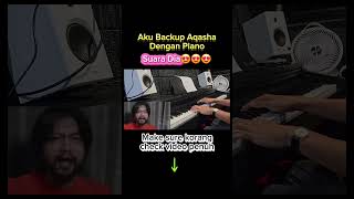 Aqasha Versi Piano  Ku Cari Damai Di Hati OA Gingerbread pianoduet [upl. by Berne641]