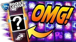 GOAL EXPLOSION amp PAINTED CAR  HUGE Rocket League Overdrive Crate Opening Black Markets [upl. by Teressa707]