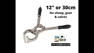 Burdizzo Castrator for Castration of animals  Bloodless Castration for your farm animals [upl. by Abott]