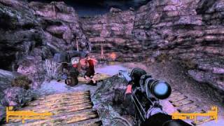 Fallout New Vegas Kill Legate Lanius in Three Shots [upl. by Lavery65]