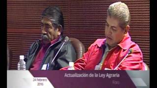 Primera parte del foro “Actualización de la Ley Agraria” [upl. by Nika]