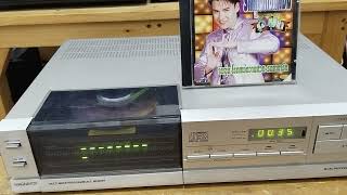 magnavox cd player fd3030 test final [upl. by Repsag]