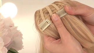 ClipOn Bang Hair Tutorial Ultimate Bang HowTo [upl. by Doyle]