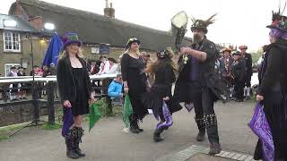 St Georges Day Morris Dancing at Stoke Bruerne 2022 [upl. by Browne]