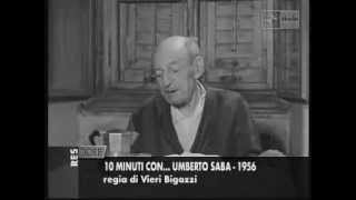 UMBERTO SABA IN TELEVISIONE [upl. by Calli]