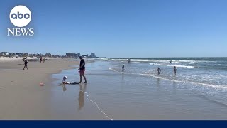 Harmful bacteria in water leads to multiple beach closures in US [upl. by Halbeib991]