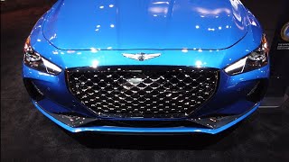 2020 Genesis G70 33T Sport  Chicago Auto Show [upl. by Harilda]