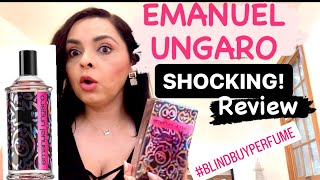 EMANUEL UNGARO’s for HER perfume shocking review amp unboxing \impressions chanoirart perfumereview [upl. by Snebur]