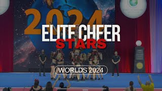 Elite Cheer  Stars  Day 2  Worlds 2024 [upl. by Ellevehs614]