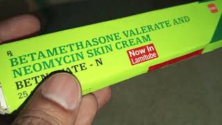 Betamethasone valerate and neomycin skin cream uses in hindi  Betnovate N cream [upl. by Kcirderf]