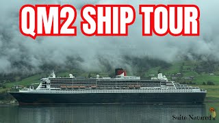 Cunard Queen Mary 2 Ship Tour  FULL Walkthrough of the Worlds ONLY Ocean Liner 🛳️ [upl. by Asial]